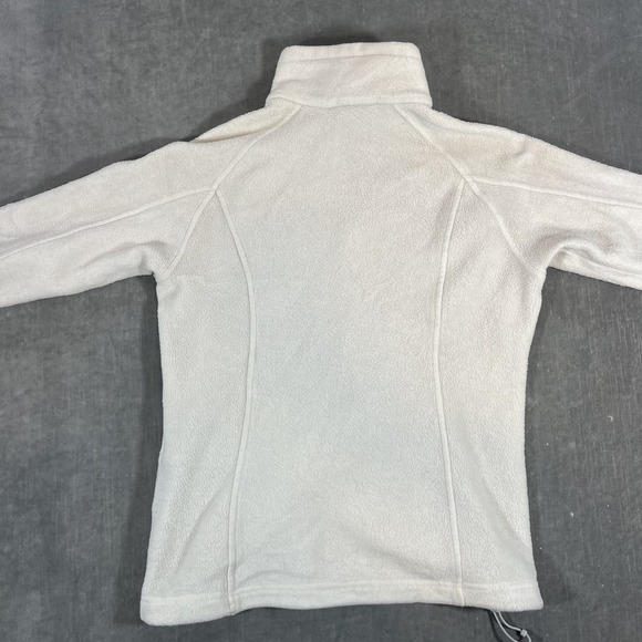 Columbia Breast Cancer Awareness Women's Large White Fleece Full Zip Jacket - Picture 6 of 6